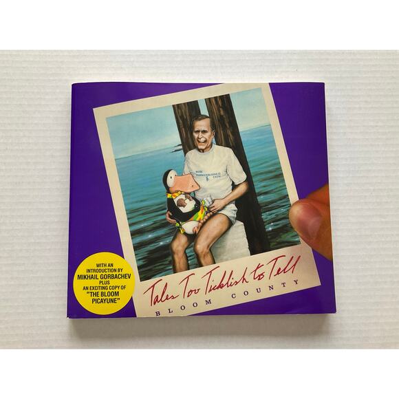 Bloom County Tales Too Ticklish To Tell Book Berke Breathed - Picture 1 of 5